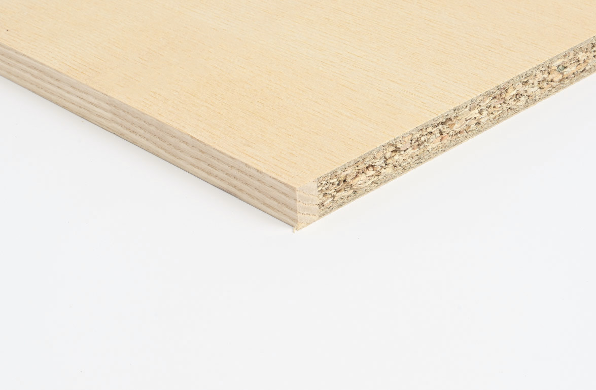 Fineret spån, Lys Ask A/B Classic, 70% PEFC